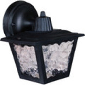 Black Polypropylene Porch Lantern