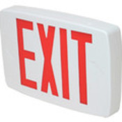 Red LED Battery Backup Exit Sign