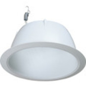 Halo 6" White Open Baffle - White Trim