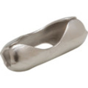 Nickel Beaded Chain Connector