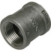 3/4" Black Coupling