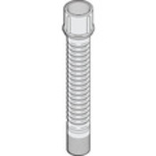 1/2 X 6" M X F Flex Riser "Pkg Of 10"