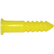 Ribbed Plastic Anchors "Box Of 100"