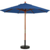 9 Ft Market Umbrella Pacific Blue -