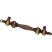 3" Cab Dr Pull - Ant Brass "Pkg Of 5"
