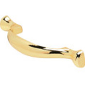3" Drawer Pull-Polished Brass "Pkg Of 5"
