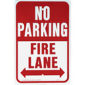 Aluminum "No Parking/Fire Lane" Sign