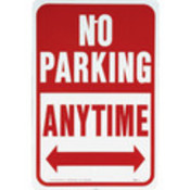 Aluminum "No Parking Any Time" Sign