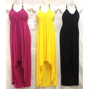Women's Maxi Dress- Assorted Solid Colors