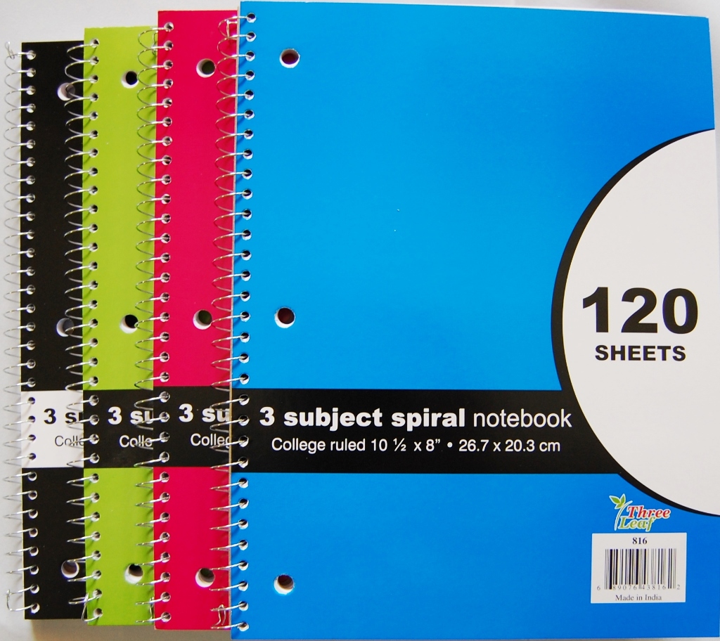 bulk spiral notebooks cheap