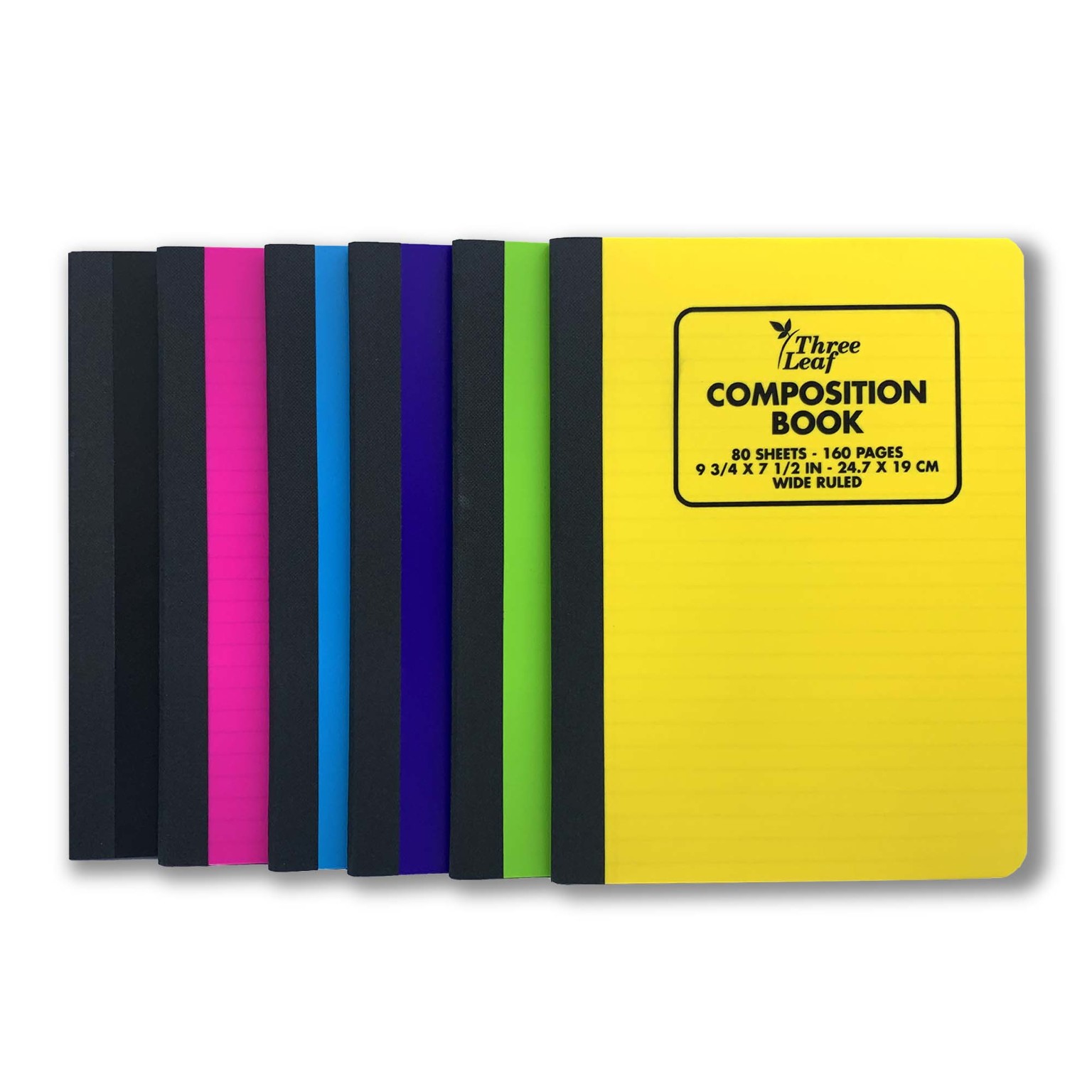 Wholesale Composition Notebook, Poly Cover, Assorted colors (SKU