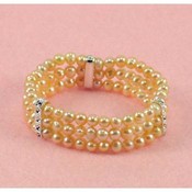 Freshwater Pearl - 7 Inch Elastic Bracelet