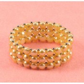 Freshwater Pearl - 7 Inch Elastic Bracelet