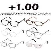 Reading Glasses Metal and Plastic Frames  +1.00