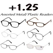 Reading Glasses Metal And Plastic Frames +1.25