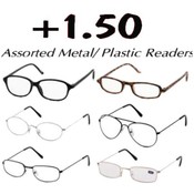 Reading Glasses Metal And Plastic Frames +1.50