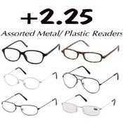 Reading Glasses Metal And Plastic Frames +2.25