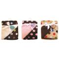Double Sided Colorful Polka Dot Fleece Blanket