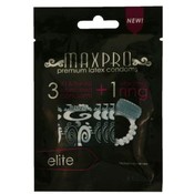 3 elite XXL condoms + 1 Vibrating Ring