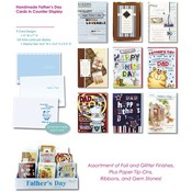 Handmade Father's Day Cards In Counter Display