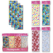 Tall Notepad Set (3Pc)