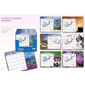 14-Month Mousepad Calendar 2012