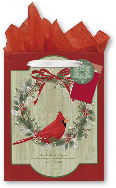 wholesale religious christmas medium gift bag with tissue wholesale religious christmas medium gift bag with tissue