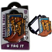 Texas Boots Bag Tag