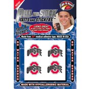 Licensed College Peel &amp; Stick Skin Tattoos 8 Pack