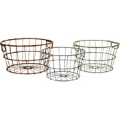 Kristley Metal Basket - Set of 3