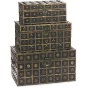 Medallion Trunks - Set of 3