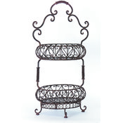 Two-Tiered Oval Baskets