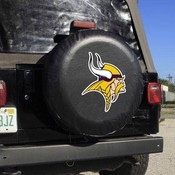 Minnesota Vikings NFL Spare Tire Cover (Black)