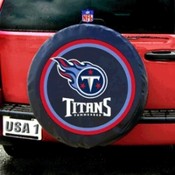 Tennessee Titans NFL Spare Tire Cover (Black)