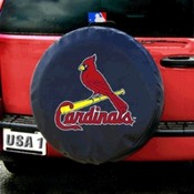 St. Louis Cardinals MLB Spare Tire Cover (Black)