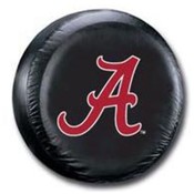 Alabama Crimson Tide NCAA Spare Tire Cover (Black)