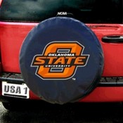 Oklahoma State Cowboys NCAA Spare Tire Cover Black