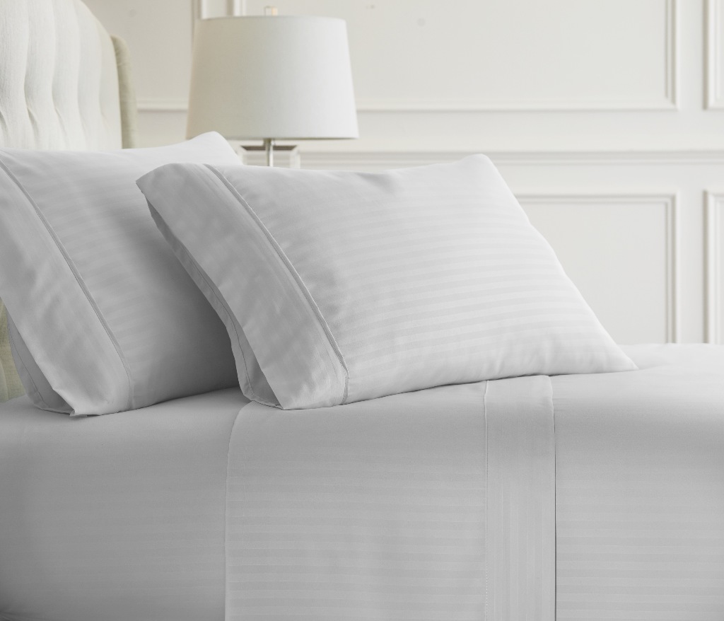 Soft Essentials Premium Embossed Striped Design 4 Piece Bed(12x.01)