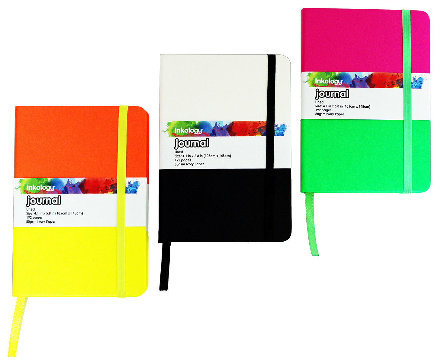 Wholesale Color Block 2 Tone Journal Assorted Styles (SKU 2343937