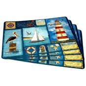 Nautical Design Placemat Set