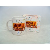 "Mom Rocks" Mug