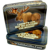 Moose Rectangle Tin