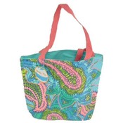 Paisley Canvas Tote Bag