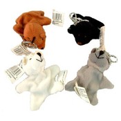 Plush Bear Magnetic Key Ring
