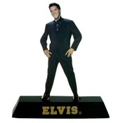 Elvis In Black Suit Stand-up