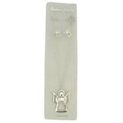 Angel Necklace &amp; Earrings Set