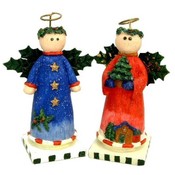 6" Holiday Angel Figurine