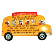 Bus Driver's Prayer Visor Clip