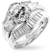 Classique Engagement CZ Ring