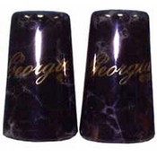 Georgia Salt and Pepper set Set Marble Script Wholesale Bulk